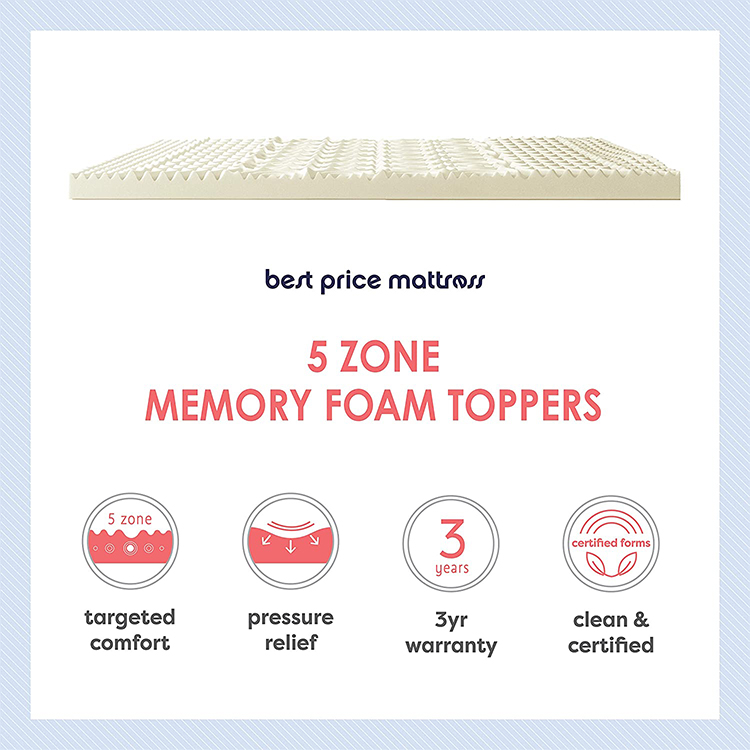 OEM 提高睡眠质量海绵单人床垫缓解压力全记忆泡沫床垫具有卧室镇静作用