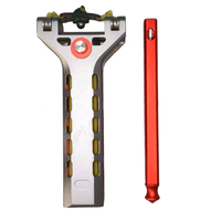 Slingshot en alliage d'aluminium haute précision, multifonctionnel, portable, à chargement automatique, avec réservoir de chargeurs mécaniques