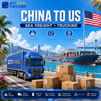 Transitaire maritime USA depuis la Chine, fret général, DDP, DDU, support douanier et service de livraison flexible