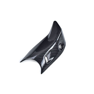 Cache d'échappement en fibre de carbone sèche 3K pour Kawasaki Ninja ZX-25R 2020+ - Product Image 5