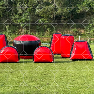 Équipement d'obstacles de paintball gonflable, équipement sportif CS bon marché avec <span class=keywords><strong>laser</strong></span> tag et jeu de bunker de tir - Product Image 5