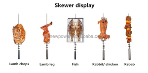 High Performance Large Scale Stainless Steel Gas Electric Type Barbecue <b>Grill</b> Machine Lamb Beef Kebab <b>on</b> <b>Sale</b> - Product Image 2