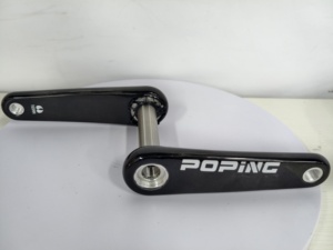 Juego de Bielas de Carbono para Bicicleta de Carretera y Pista, con Eje de Titanio EASTON de 24 mm con Bloqueo Central, Diseño Ligero para Carreras - Product Image 5