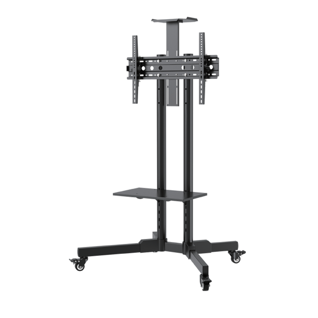 New Design Portable Height Adjustable Tv Stand Mobile Tv Mount Cart for 32 to 75 Inches