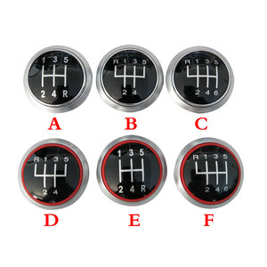 หัวเกียร์รถยนต์วัสดุ Pu สีดำตามหลักสรีรศาสตร์สำหรับออดี้ใหม่ A3 FAW AUDI CA DZ02Q3 2 - Product Image 2