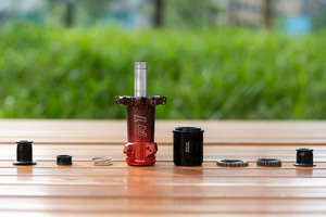 Mozzi <span class=keywords><strong>Bici</strong></span> ad Alte Prestazioni 2:1, Leggeri 275g, Flangia 54-59mm, Cricchetto Senza Attrezzi, Cuscinetti Sigillati TPI per <span class=keywords><strong>Bici</strong></span> da Corsa - Product Image 4