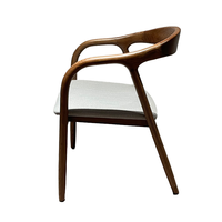 Chaises de salle à manger en bois de couleur naturelle Neva, style nordique, fournies par une usine professionnelle