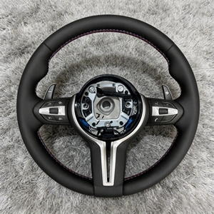 Volante in Pelle M all'Ingrosso Adatto per <span class=keywords><strong>BMW</strong></span> F30 F10 F15 <span class=keywords><strong>F36</strong></span> F01 F20 F22 F25 F31 F32 M3 M4 M5 E70 E71 E90 - Product Image 6