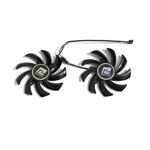 El nuevo ventilador gráfico 85mm RX <span class=keywords><strong>5700</strong></span> 5500 5600 <span class=keywords><strong>XT</strong></span> está disponible para el ventilador de refrigeración Powercolor RX 6700XT 6600XT <span class=keywords><strong>6600</strong></span> Fighter - Product Image 4