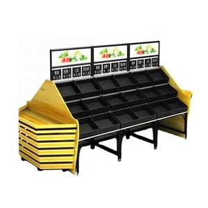 Kệ Trưng Bày Trái Cây 3 Tầng Bằng Kim Loại Cho Siêu Thị - Product Image 1