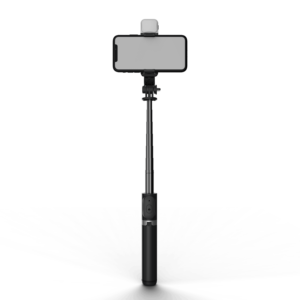 Trépied Bluetooth <span class=keywords><strong>Q02s</strong></span> avec lumière d'appoint, perche à <span class=keywords><strong>selfie</strong></span> anti-tremblement, trépied de bureau, support de téléphone portable pour diffusion en direct - Product Image 2