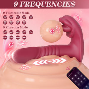 Alwup 2026 Neues APP-gesteuertes Tragbares Sex-Spielzeug für Frauen und Paare Wiederaufladbarer Leiser Vibrator Duale Vibration Fernbedienung - Product Image 4