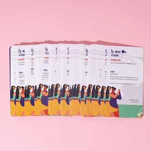 Offre Spéciale : Jeu de Cartes de <span class=keywords><strong>Quiz</strong></span> Musical Personnalisé – Écologique, Impression de Haute Qualité, Fabrication OEM/ODM pour Activités de Fête - Product Image 3