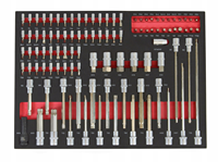 Kit d'outils mécaniques complet de 276 pièces, chariot à outils robuste, armoire de rangement pour la réparation automobile