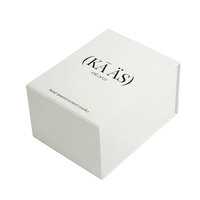 Scatole per Candele Magnetiche in Carta Kraft Bianca con Logo Personalizzato, Design Gratuito, Etichetta Privata di Lusso, Fabbrica Certificata BSCI