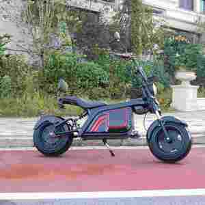Monopattino Elettrico di Lusso Emark EEC COC con Pneumatici Larghi, Scooter a Due Ruote in Acciaio, Moto Giocattolo per Bambini, Magazzino Europeo, OEM Sur Steel Luxury - Product Image 2