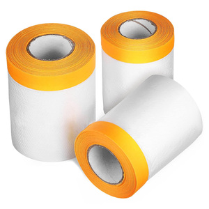 Nastro protettivo di vernice per interni per uso esterno per mobili che copre mascheramento <span class=keywords><strong>trasparente</strong></span> pittura pittore <span class=keywords><strong>pellicola</strong></span> per mascheramento - Product Image 3