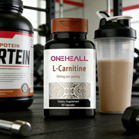 Complément alimentaire en capsules de L-carnitine OEM 500 mg, nutrition sportive pour adultes, amélioration de la santé, capsule de L-carnitine
