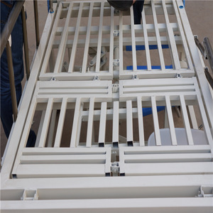 Hengfukang Hospital <b>Bed</b> 200cm White With <b>Side</b> <b>Rails</b> And Tray For Patient Care - Product Image 3