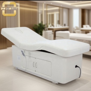 Cama de Masaje Moderna de Color Madera Oscura para Spa, Hotel y Clínica, con Respaldo de Cuero PU, Masaje de Pies, 4 Motores, Certificación CE - Product Image 6