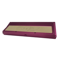 Clavier en aluminium anodisé sur mesure avec options de fraisage CNC et d'électroérosion à fil en acier inoxydable