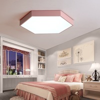 SAA CB CE moderne smd décoration led plafonnier décoration de maison 18w 24w hexigon monté en surface led plafonnier