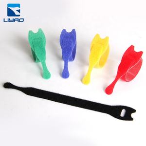 В наличии, нейлоновые кабельные стяжки с крючками и петлями, шнуры для управления, многоразовые для электроники, 100 упаковки - Product Image 2