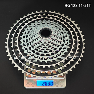 <span class=keywords><strong>Cassette</strong></span> GOLDIX de <span class=keywords><strong>12</strong></span> <span class=keywords><strong>Velocidades</strong></span> Ultraligero para Bicicleta de Montaña, Compatible con HG/XD, 11-46T/11-51T, Rueda Libre de Aleación de Acero CNC - Product Image 5