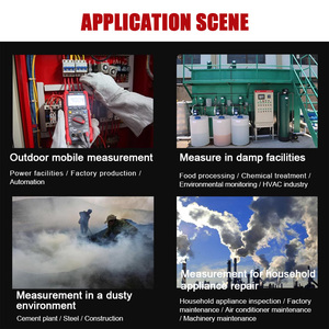 Multímetro digital UT890C, amperímetro manual de voltaje de temperatura de frecuencia, CA, CC, condensador DMM, Tes, 1 unidad - Product Image 6