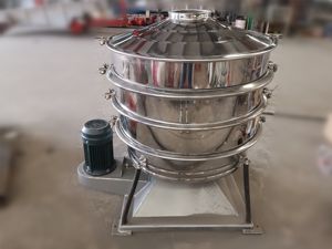 Cribadora Vibratoria Rotatoria de Alimentos, Tamiz Oscilante Redondo, Cribadora de Polvo, Tamiz Vibratorio para Harina, Máquina Tamizadora - Product Image 6