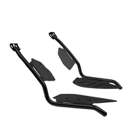 Barre de protection latérale de moto en alliage d'aluminium XMAX300, en acier inoxydable noir argenté, durable, pour moteur