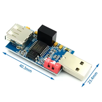 Module d'isolation 1500V Adum3160, carte de protection de couplage, isolation USB vers USB avec carte de développement USB 2.0