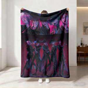 Couverture en flanelle Kpop Demon Hunter au design merveilleux - Product Image 5