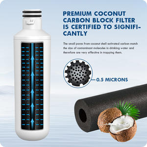 Filtre à eau pour réfrigérateur Z045N, élément filtrant au charbon actif de 16.8Cm, Installation facile pour réfrigérateur - Product Image 2