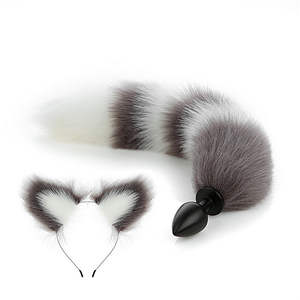 Tapón Anal de silicona con forma de cola de zorro, consolador, Juguetes sexuales, masajeador de próstata, Bullet, tapón Anal para pareja - Product Image 2