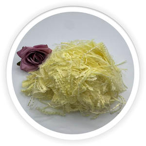 Fibre discontinue jaune aramide 13 1.5D * 51MM pour papier <span class=keywords><strong>isolant</strong></span> et noyau en nid d'abeille, résistance diélectrique élevée - Product Image 1