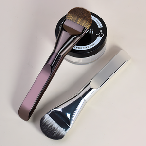 Nuevo Brocha de Maquillaje <span class=keywords><strong>MAANGE</strong></span> de Nylon con Forma de Lengua, para Base, Rostro, Belleza, Plana, Sin Costuras, Mango de Plástico, Ligera, Venta al por Mayor - Product Image 5