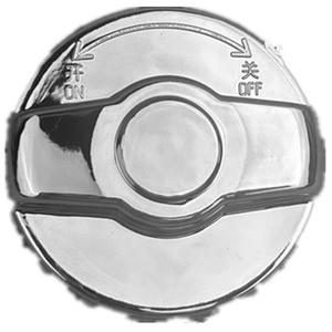 Bouchon de réservoir de carburant chromé pour tracteur Changzhou Dongfeng 180 254 300 304 404 800 1204 – Pièce de rechange - Product Image 1
