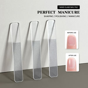 פצירת ציפורניים איכותית מזכוכית, חדשה, לברק טבעי של לק - Product Image 4