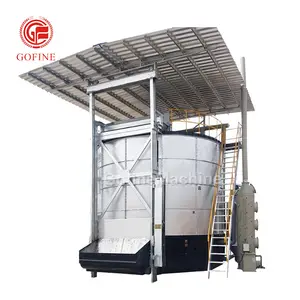 Automation Bio Waste Fermentation Organic Manure Fertilizer Compost Making Machine