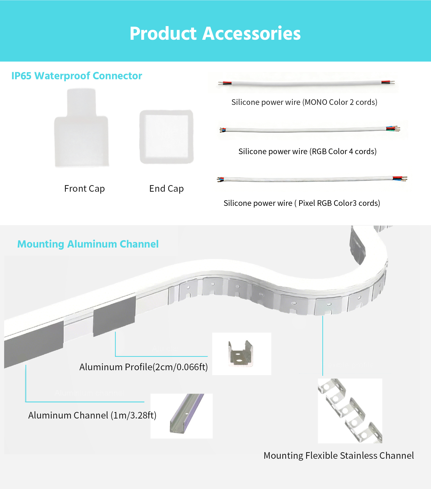 LED Neon Linear Light 10x10 for Interior Profile Highlighting, Stable Electrical Design for Commercial Use · image 5