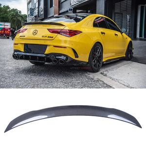 For W118 C118 AMG Style Carbon Fiber <b>Rear</b> <b>Spoiler</b> Trunk Wing 2019-2025 - Product Image 1