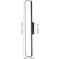 Lampe LED rechargeable tactile, lampe de bureau magnétique à clipser pour étudiants, lumière de bureau fraîche