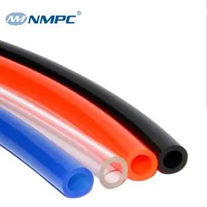 Trắng Xanh Đỏ 6Mm O.D 4Mm I.D 200 Mét Trong Suốt Polyurethane Khí Nén Air Hose PU Ống