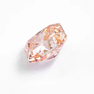 アッシャーカット1.58カラットファクトリーピンクダイヤモンドforjewelry CVD diamond lab grown diamond