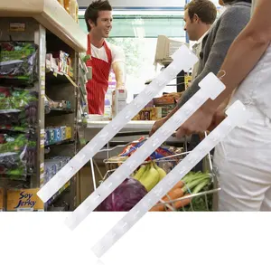 Süpermarket asılı ekran asmak şerit plastik klips şeritler PP plastik ekran klip şeritler