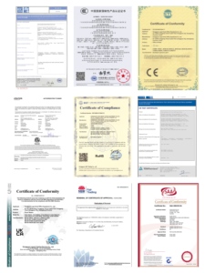 Table de conférence de bureau LEGA, multifonction, <span class=keywords><strong>prise</strong></span> rotative intégrée, OEM ODM, 3 prises AC, 2 USB avec charge sans fil 15W - Product Image 4