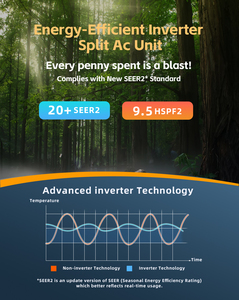 Pompe à chaleur mini-<span class=keywords><strong>split</strong></span> Hisense 24000 BTU avec technologie Inverter et haute efficacité 21 SEER, climatiseurs <span class=keywords><strong>split</strong></span> - Product Image 2