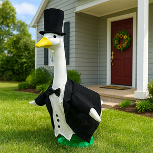 Goose Costume - Halloween Mascot for Adults & Kids
