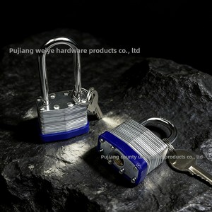 <span class=keywords><strong>Candado</strong></span> de Seguridad Industrial de Larga Duración, Impermeable, con Núcleo de Cobre Galvanizado de 40 mm, Modelo C, para Uso Doméstico, Fabricado en China - Product Image 2
